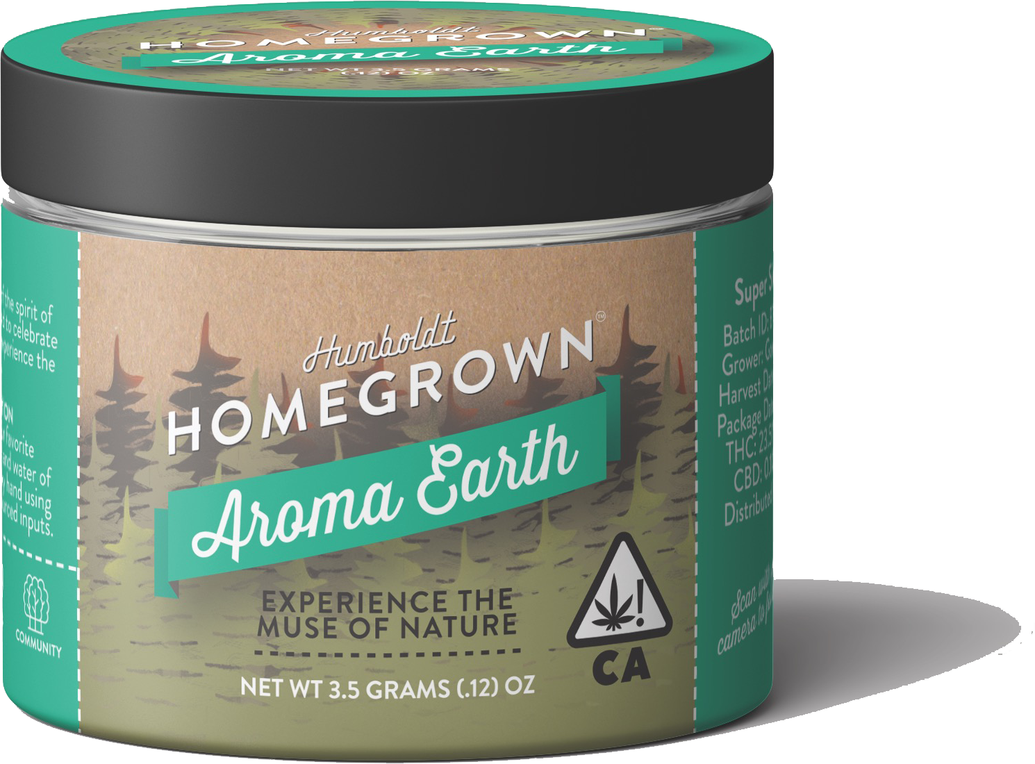 Humboldt Homegrown Aroma Earth Organically Sourced Cannabis