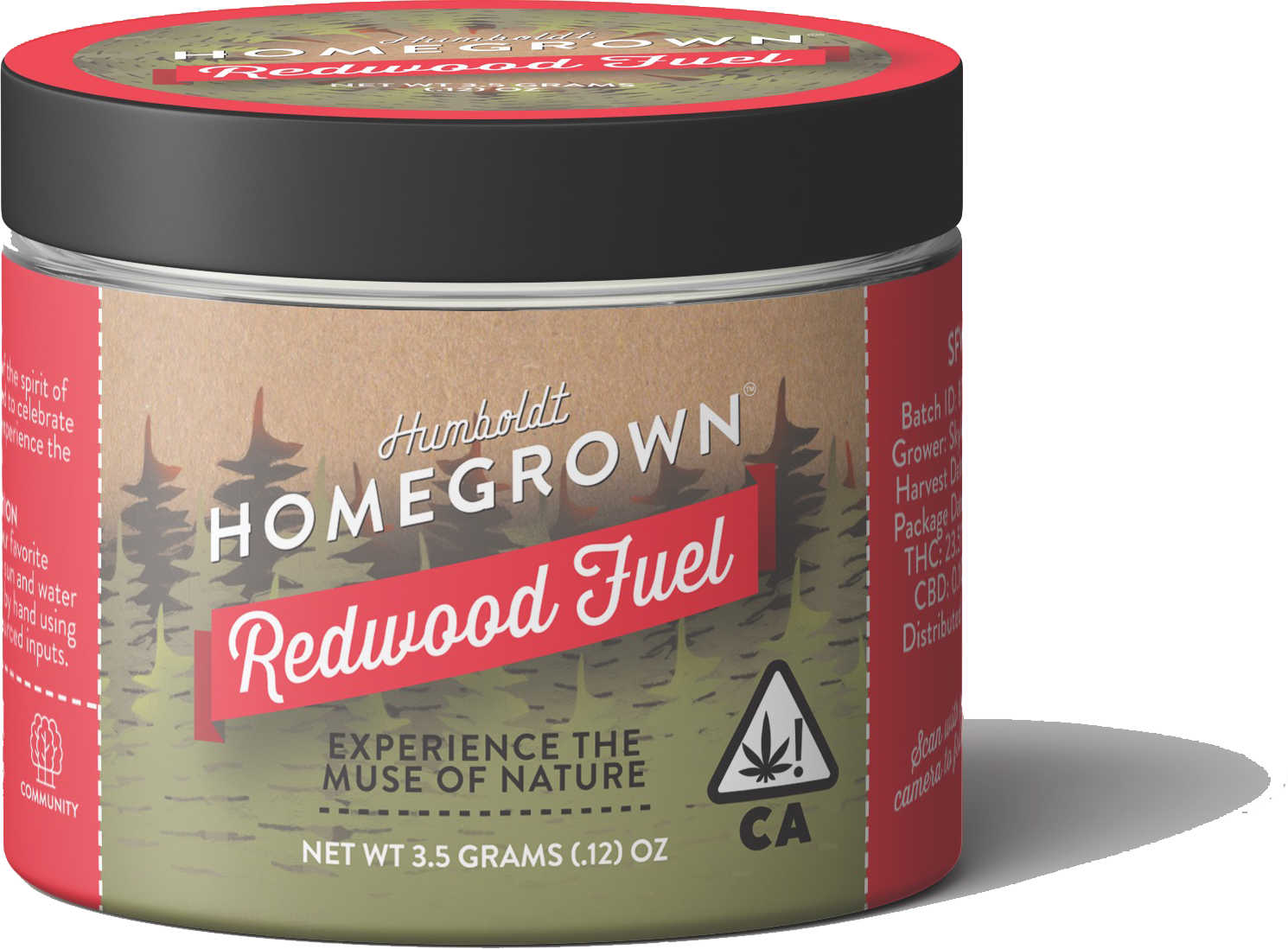 Organically Sourced Cannabis Humboldt Homegrown Redwood Fuel