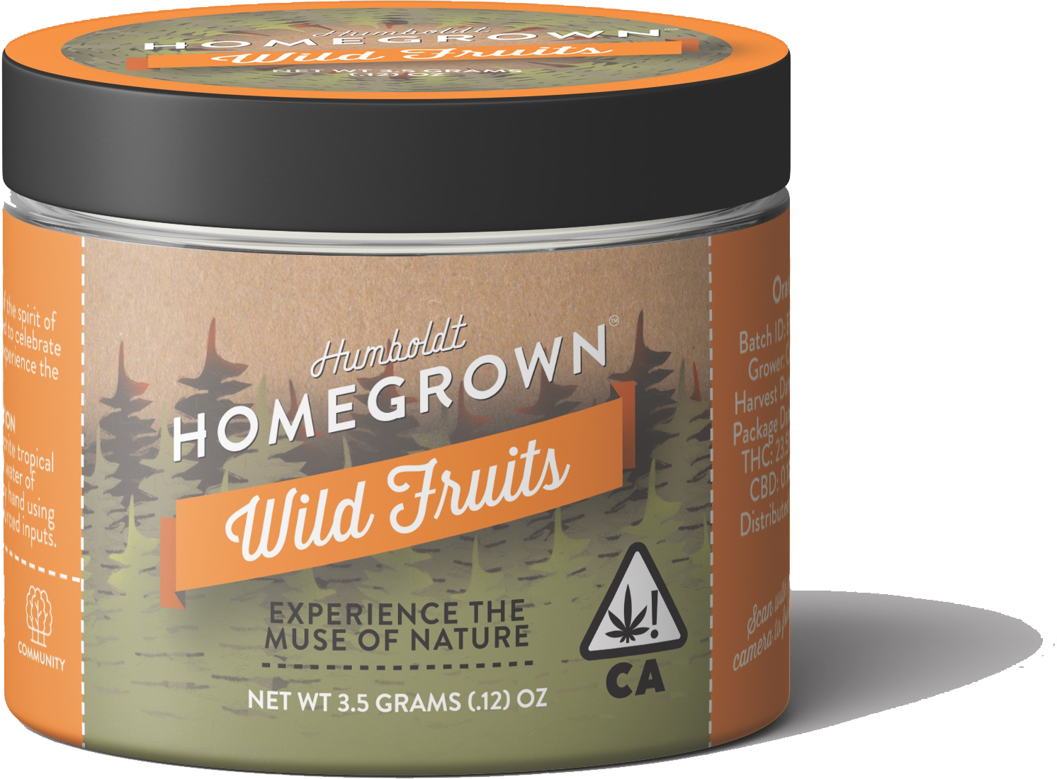 Humboldt Homegrown Wild Fruits Organically Sourced Cannabis